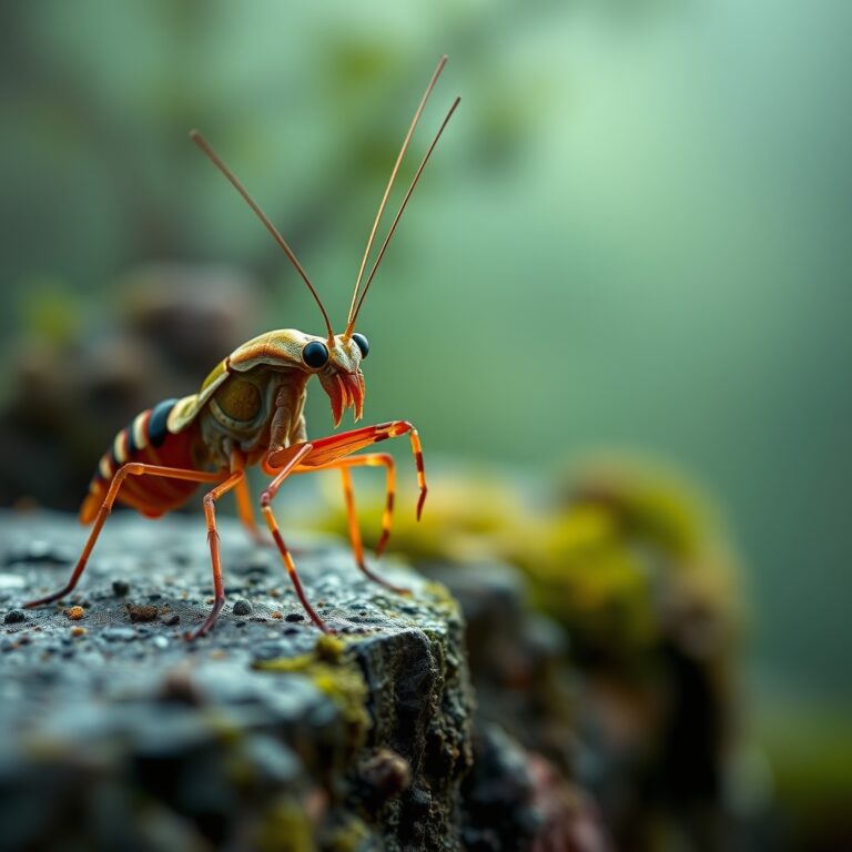 Mantis Shrimp in a natural, species-appropriate environment