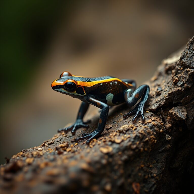 Poison Dart Frog in a natural, species-appropriate environment