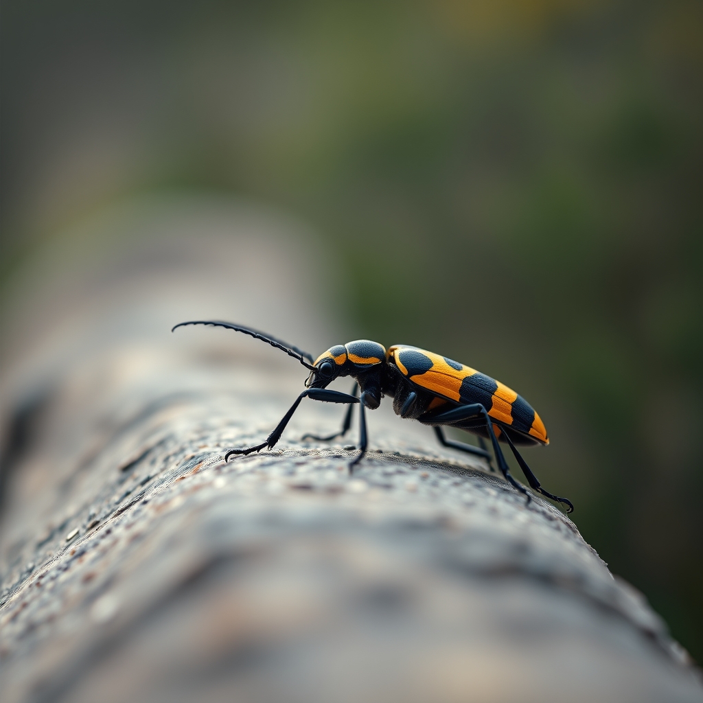 Tiger Beetle in a natural, species-appropriate environment