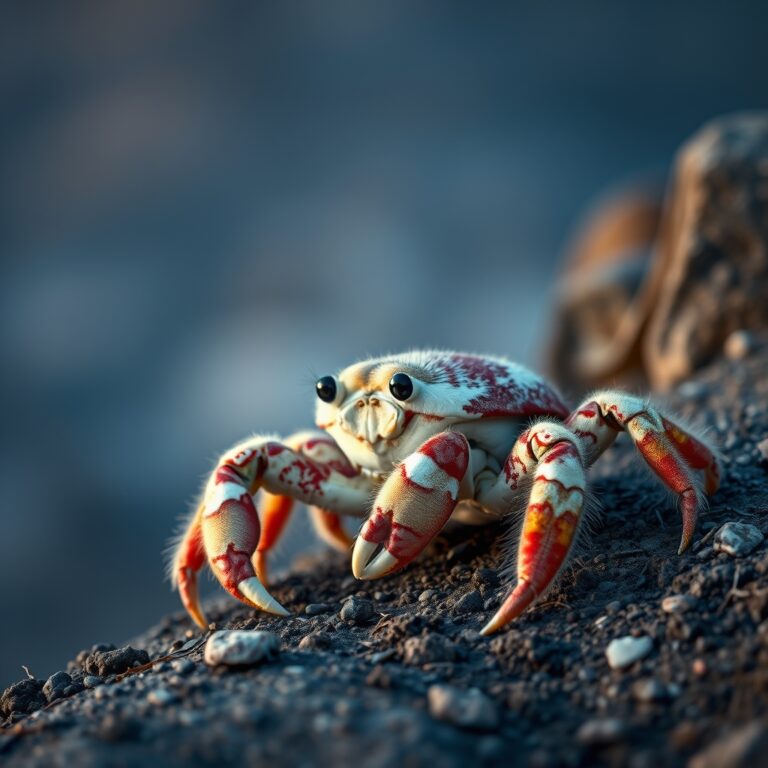 Yeti Crab in a natural, species-appropriate environment